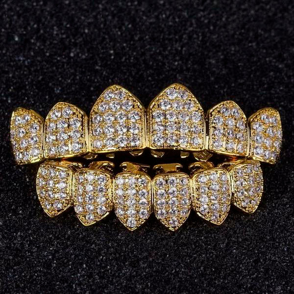 Iced Out Gold/Silver Grill