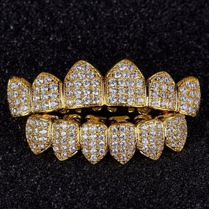 Iced Out Gold/Silver Grill