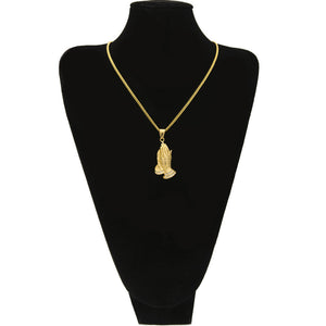 18k 'Prayer Hands' Chain