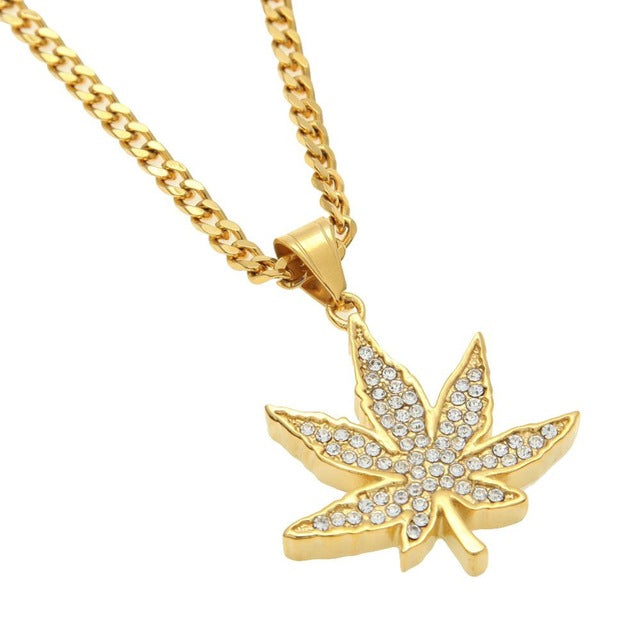 Iced Out Marijuana Chain