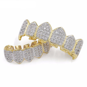 Iced Out 6pc Fang Grill