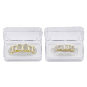 Iced Out 6pc Fang Grill
