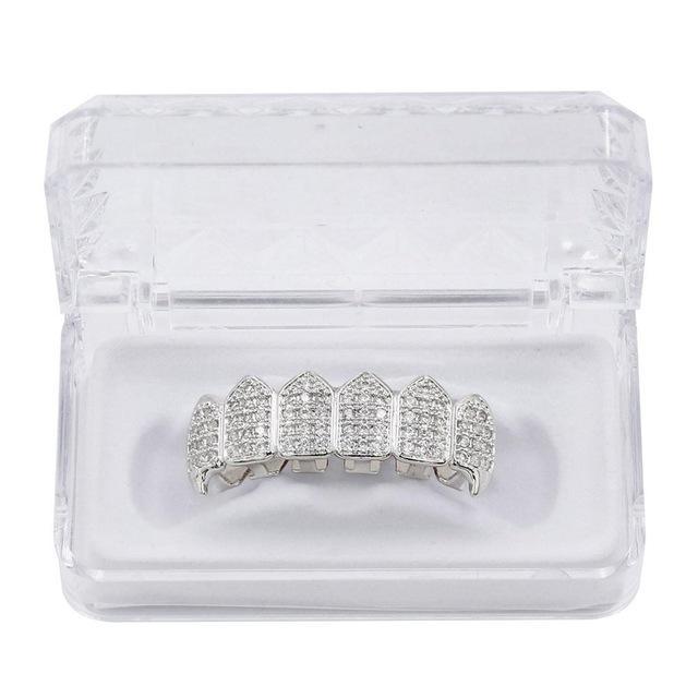 Iced Out 6pc Fang Grill