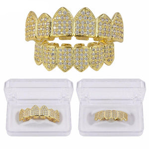 Iced Out Gold/Silver Grill