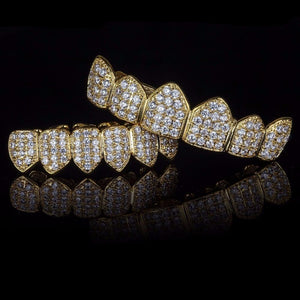 Iced Out Gold/Silver Grill