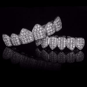 Iced Out Gold/Silver Grill