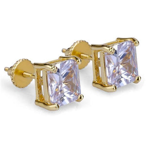 Cubic 8mm Diamond Studs