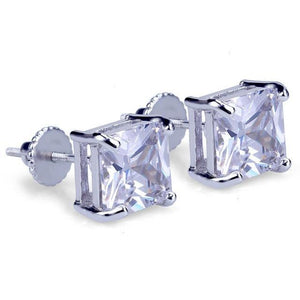 Cubic 8mm Diamond Studs