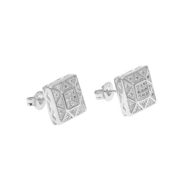 Micro Pave Cubic Studs