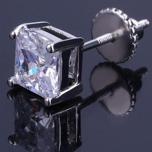 Cubic 6mm Diamond Studs