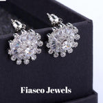 Silver/Rose Gold Star Charm Earrings
