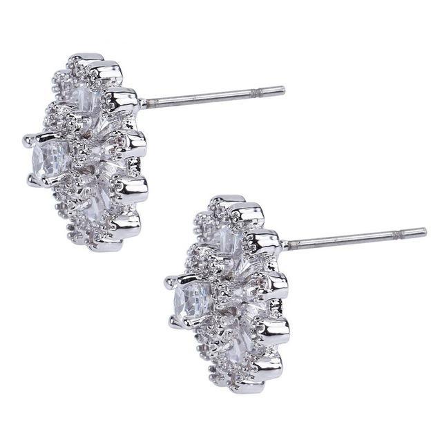 Silver/Rose Gold Star Charm Earrings