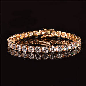 3mm-6mm Iced Out Tennis Bracelet