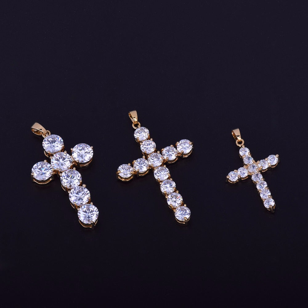 Mini Iced Out Cross