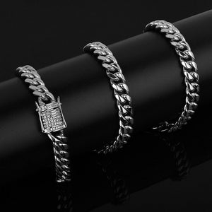 Miami Cuban Link w/ Diamond Clasp