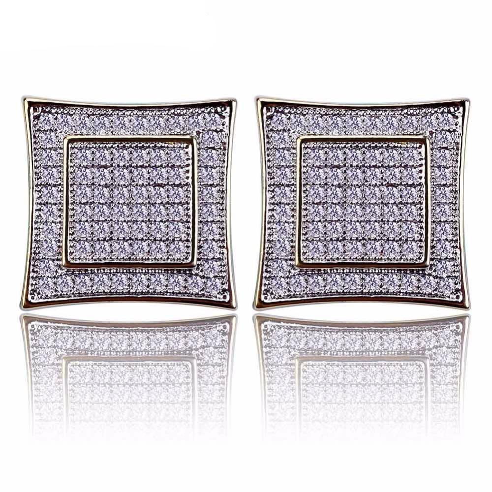Fully Iced out 15mm Studs