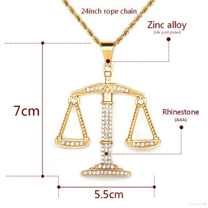 Iced Out Libra Scale