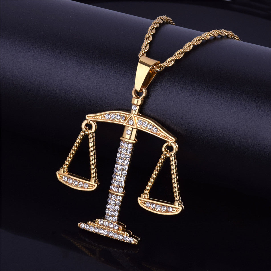Iced Out Libra Scale