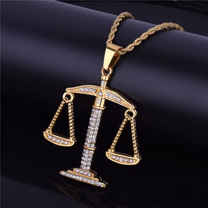 Iced Out Libra Scale