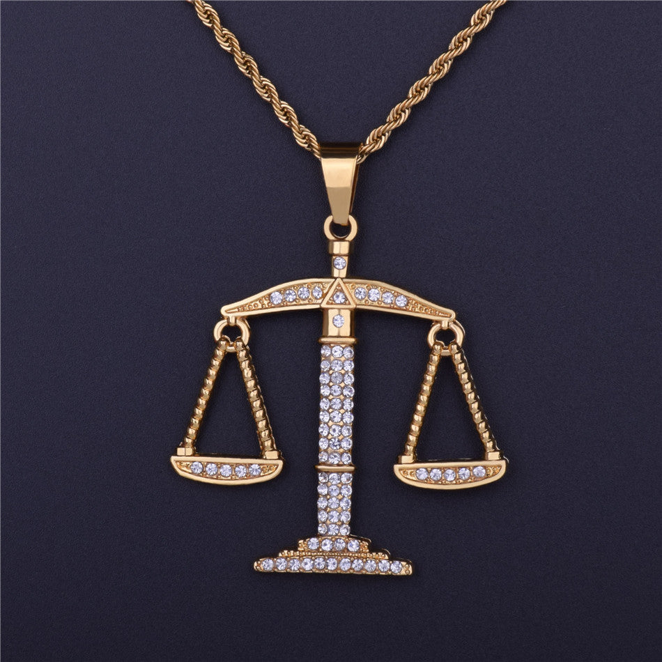 Iced Out Libra Scale