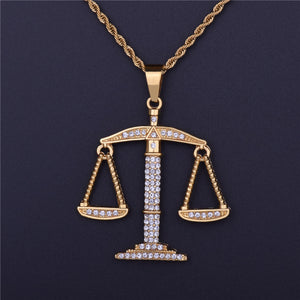 Iced Out Libra Scale