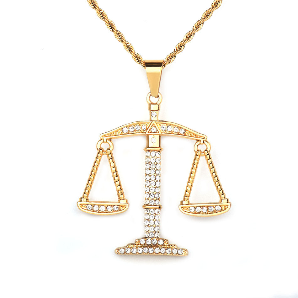 Iced Out Libra Scale