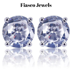 Diamond Round Cut Studs