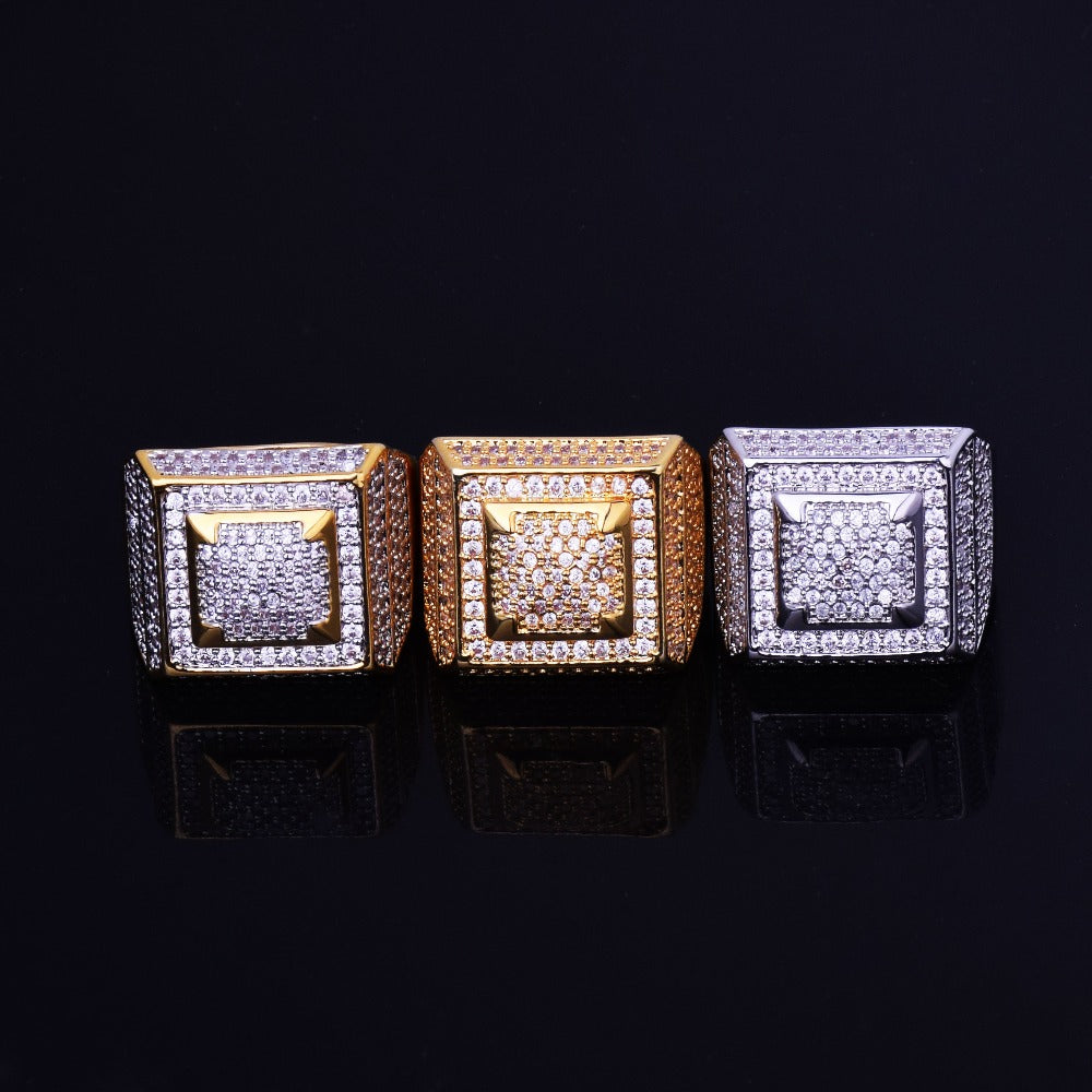 Iced Out BMP Ring