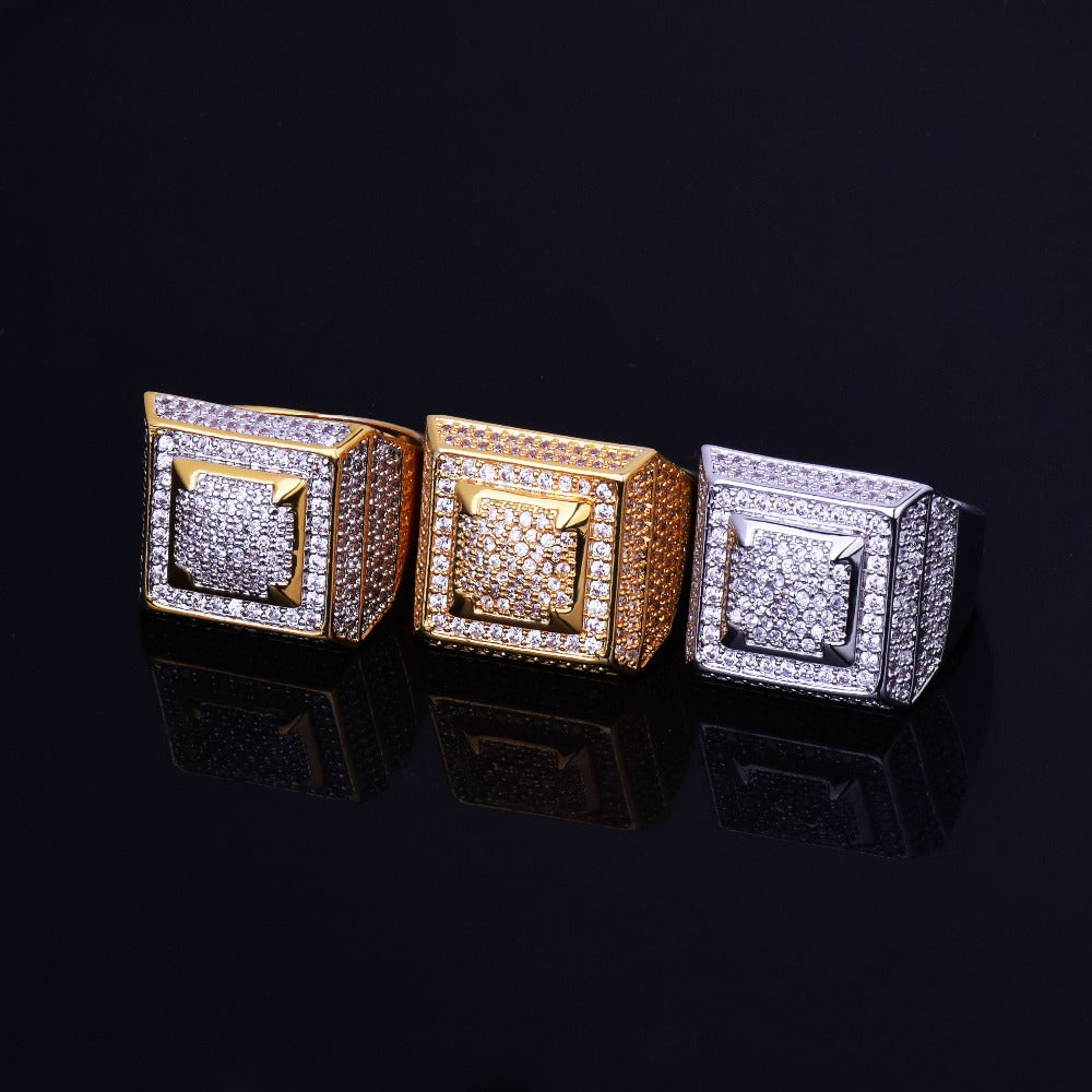 Iced Out BMP Ring