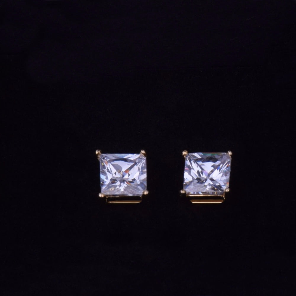 7mm Diamond Earring