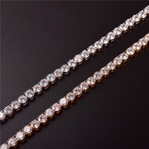 3mm-6mm Iced Out Tennis Bracelet