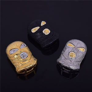 Iced Out "Ski Mask" Chain