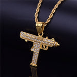 Iced Out Uzi Chain