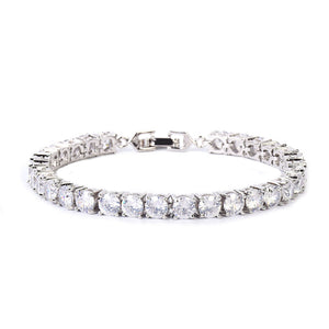 Tennis Bracelet (Gold, Silver, and Rose Gold)
