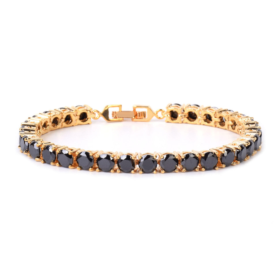 Tennis Bracelet (Gold, Silver, and Rose Gold)