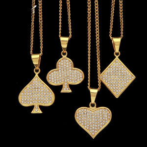 Iced Out Playing Card Symbols