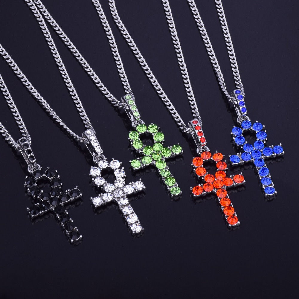 Iced Out Egyptian Ankh