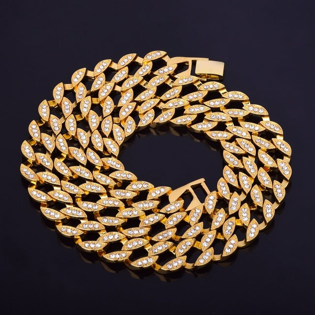 Iced Out Miami Cuban Link Chain