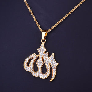 Iced Out Allah Chain