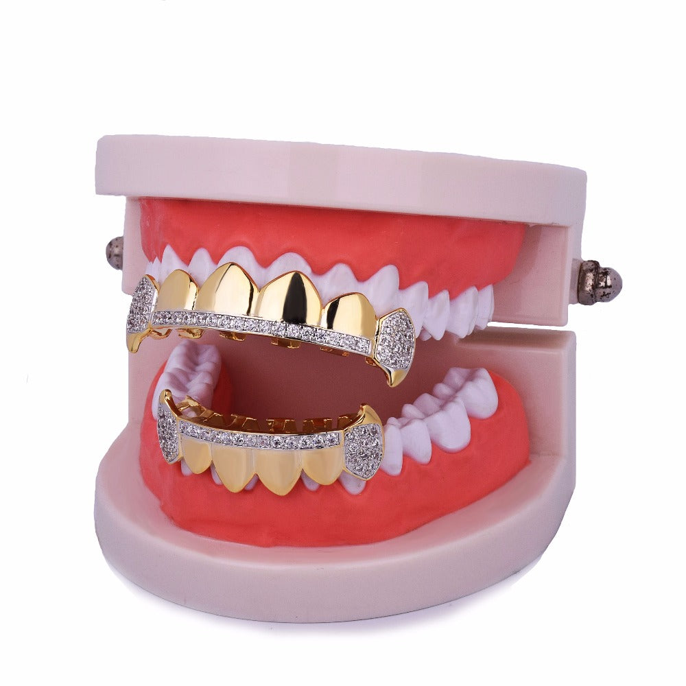 Iced Out Grill w/ Fangs
