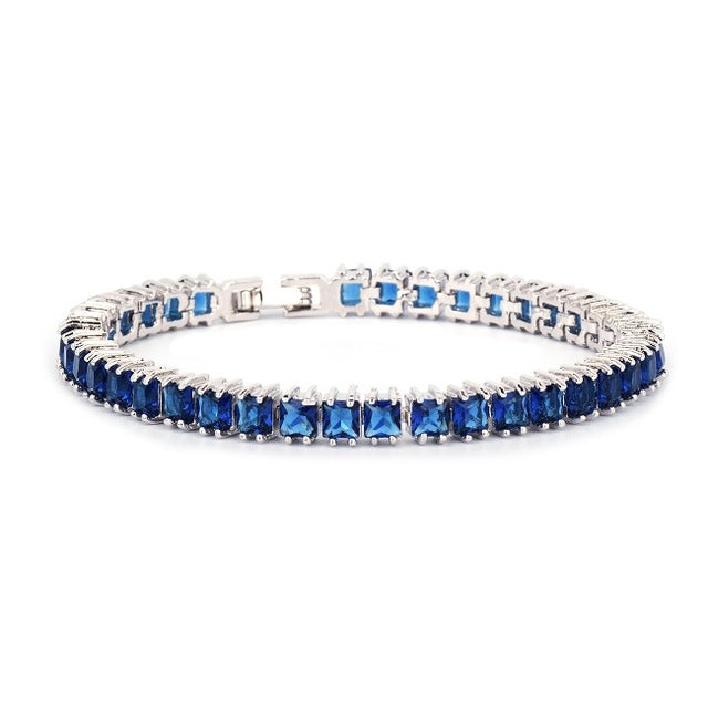 6mm Ruby Bracelet (Red, Black, or Blue)