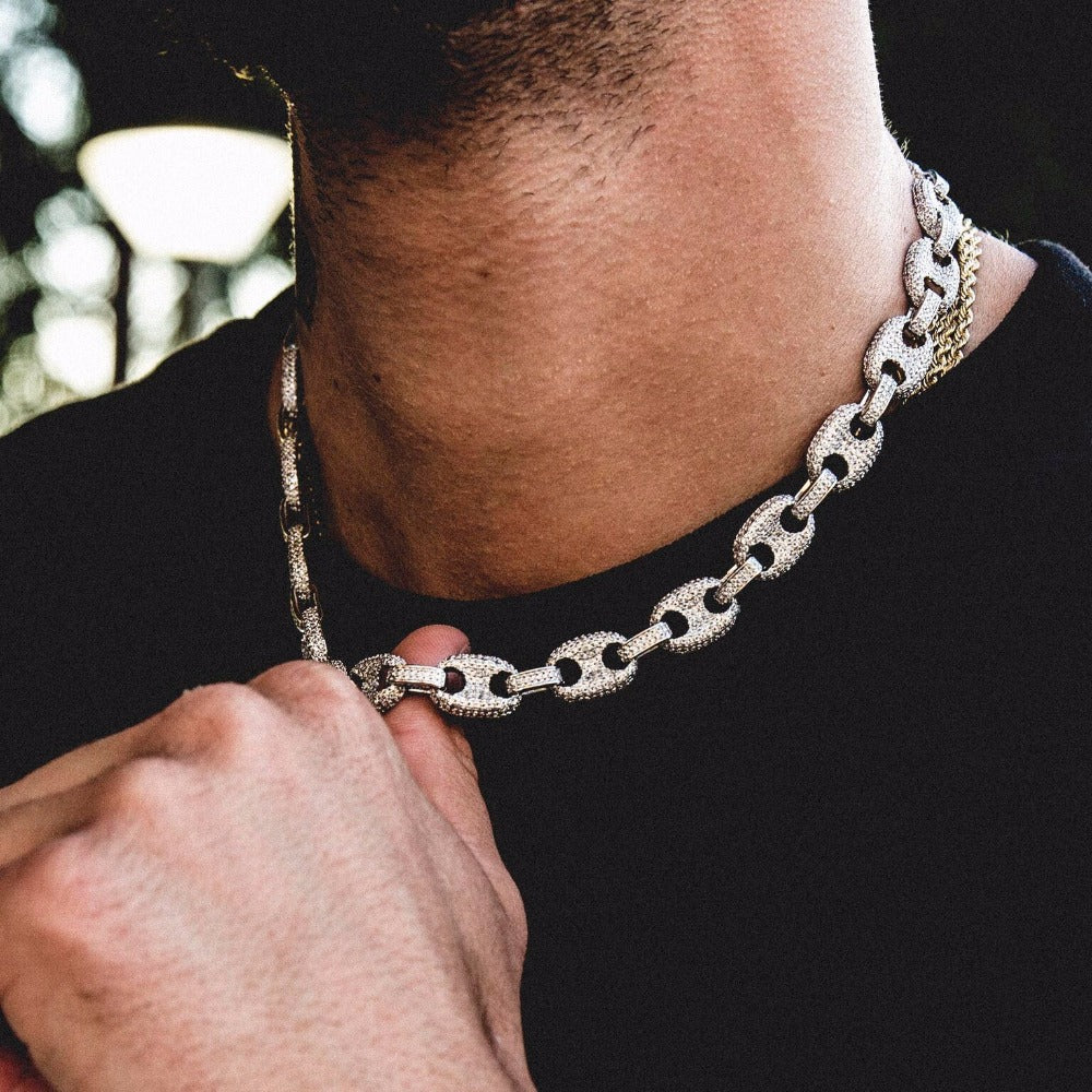 Fully Flooded Gucci Link Chain