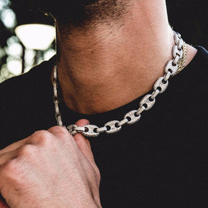 Fully Flooded Gucci Link Chain