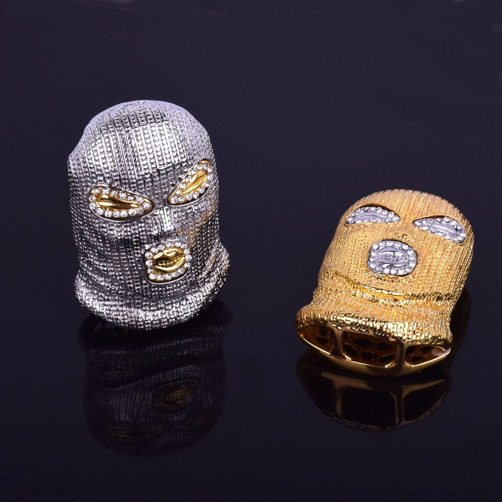 Iced Out "Ski Mask" Chain