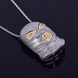Iced Out "Ski Mask" Chain