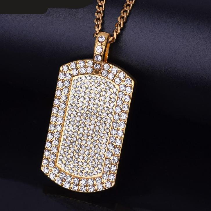 Fully Flooded Dog Tag Chain