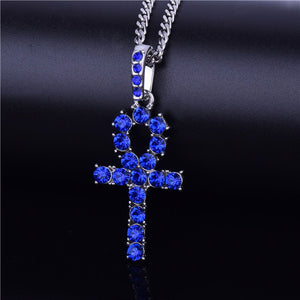 Iced Out Egyptian Ankh