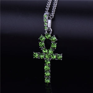 Iced Out Egyptian Ankh
