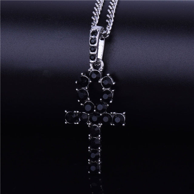 Iced Out Egyptian Ankh