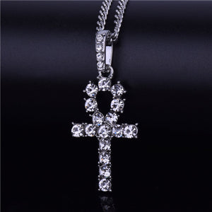 Iced Out Egyptian Ankh